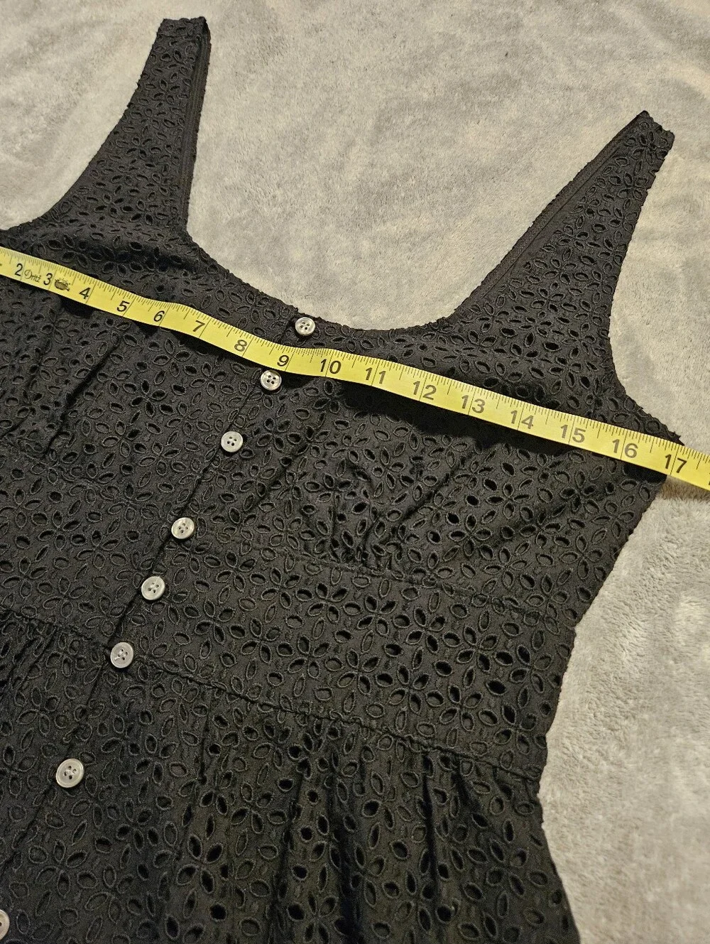 NWT J Crew Button Front Eyelet Maxi Dress Size 6